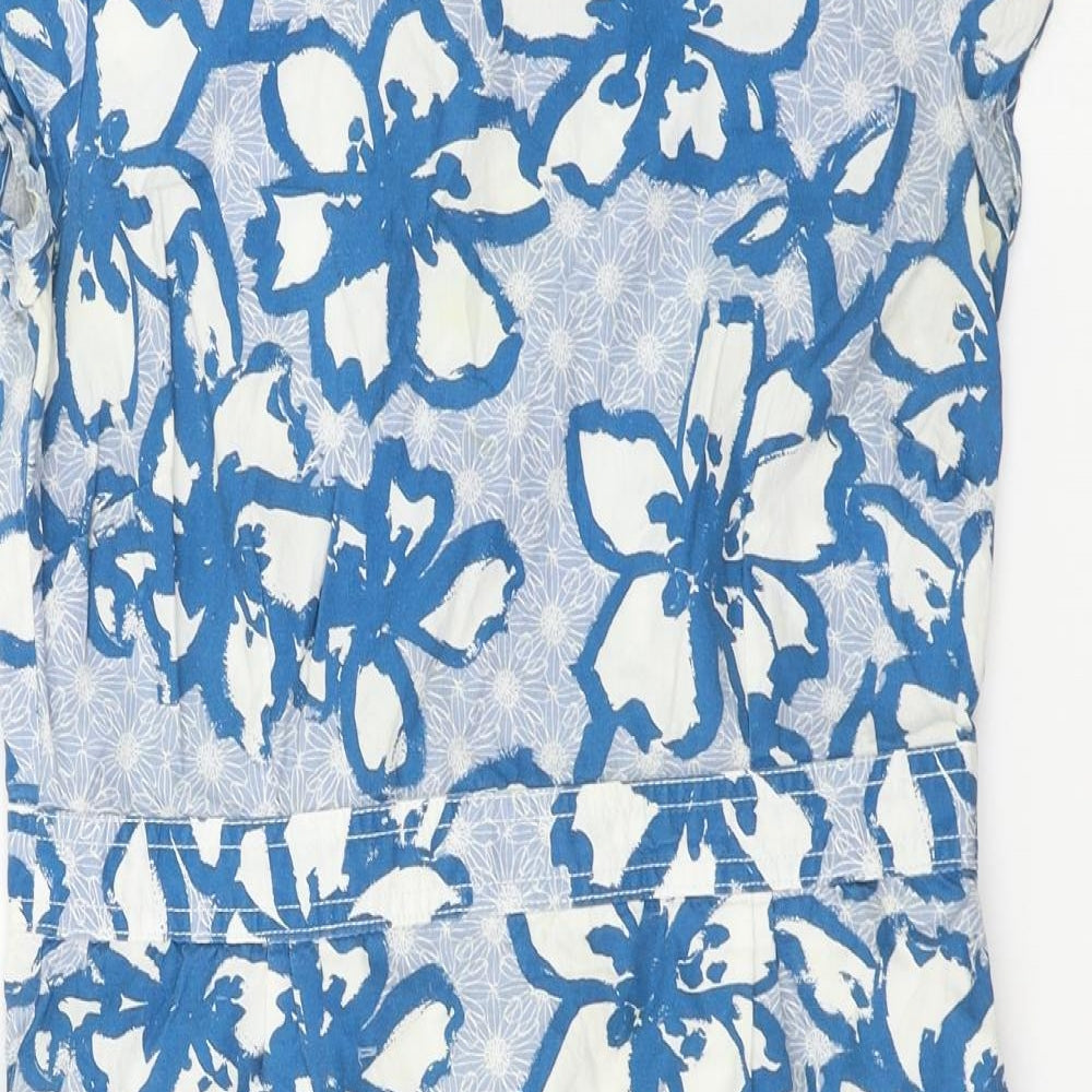 White Stuff  Womens White Floral  Bodycon  Size 10
