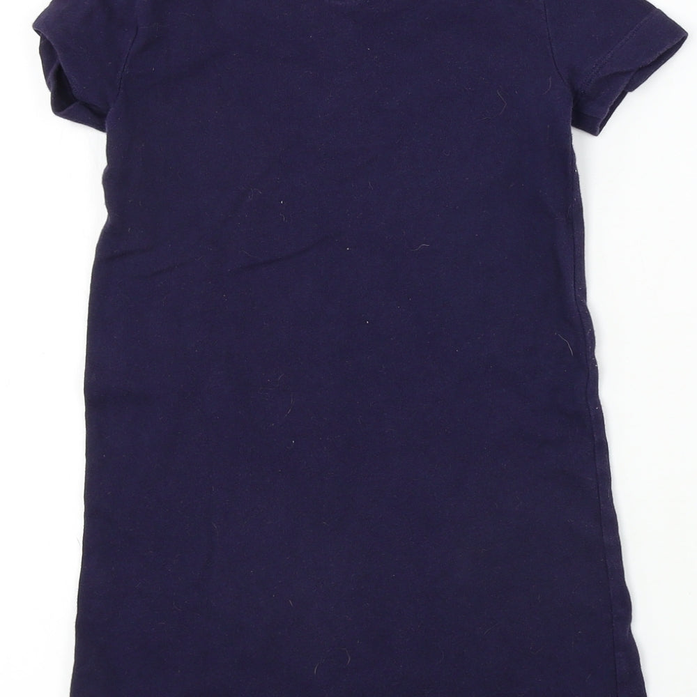 Gap  Girls Blue   A-Line  Size S  - sequin detail