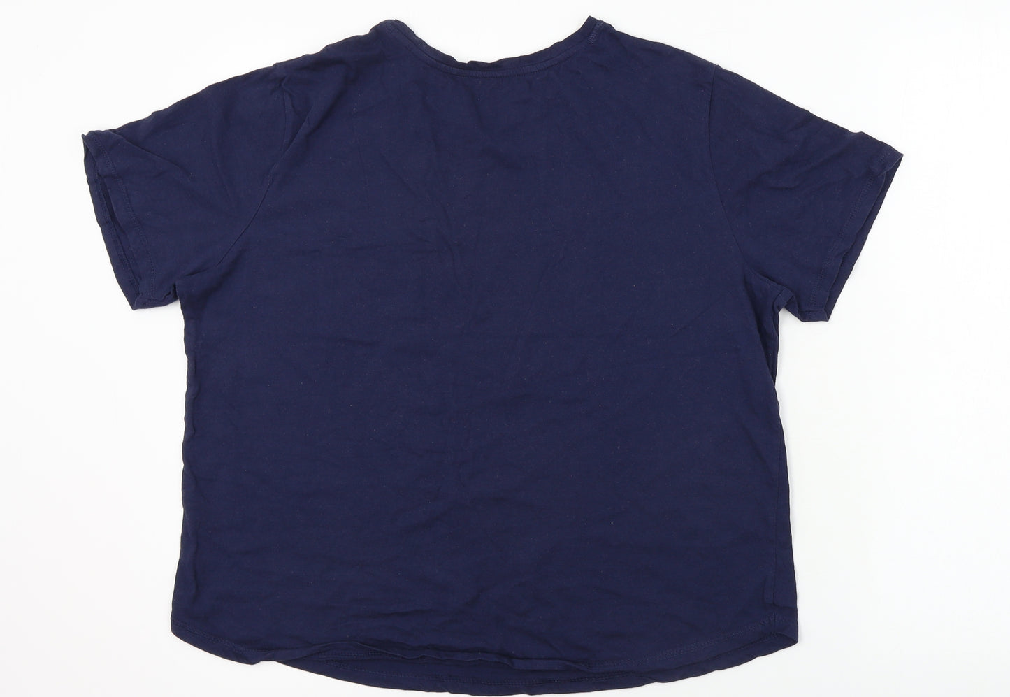 Matalan  Womens Blue   Basic T-Shirt Size L