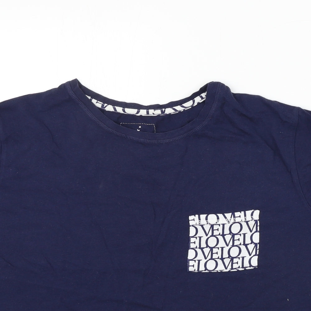 Matalan  Womens Blue   Basic T-Shirt Size L