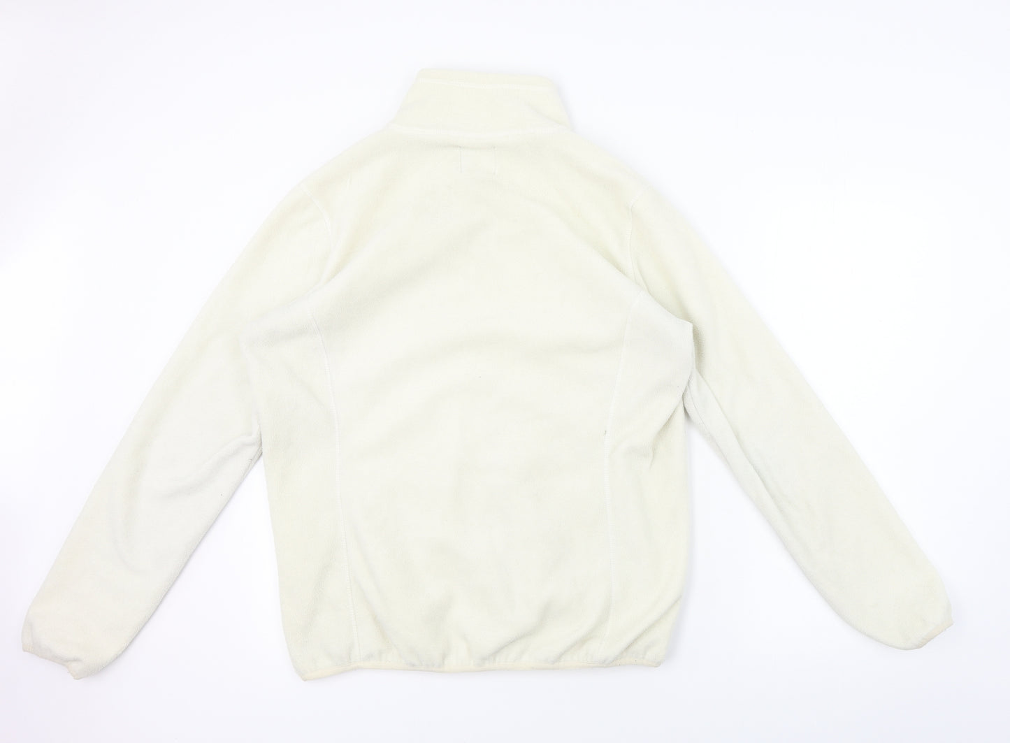 Real Clothing   Womens Ivory   Full Zip Jumper Size 2XL