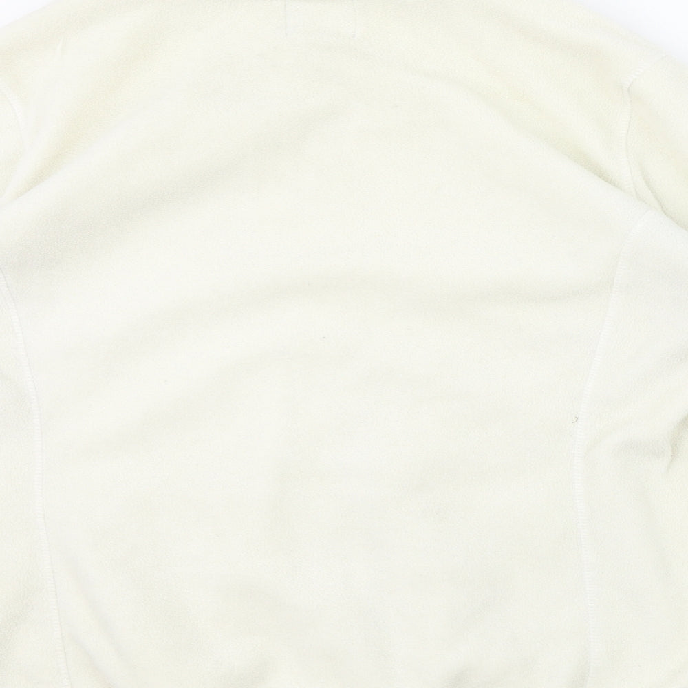 Real Clothing   Womens Ivory   Full Zip Jumper Size 2XL