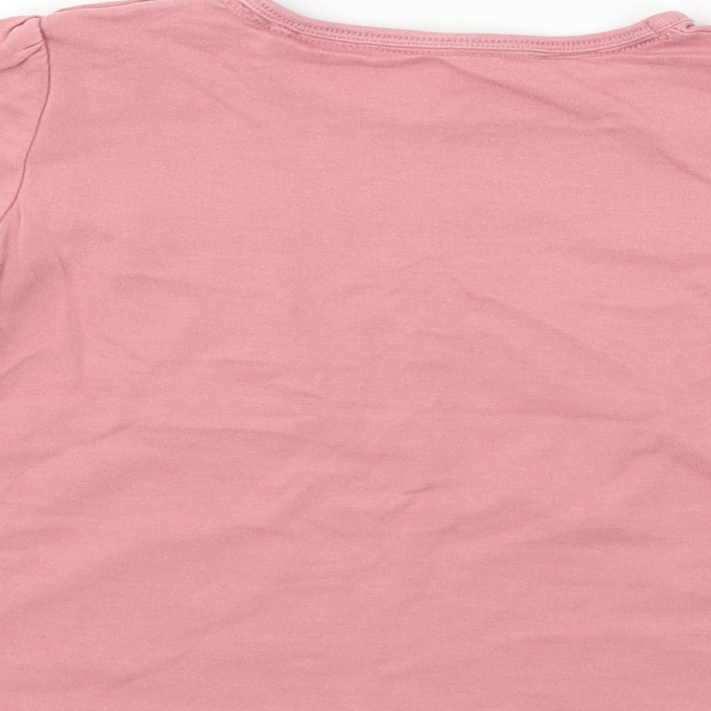 TU Girls Pink   Basic T-Shirt Size 18-24 Months