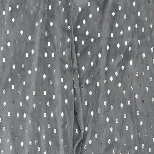 TU Womens Grey Polka Dot  Sweatpants Trousers Size 8 L26 in