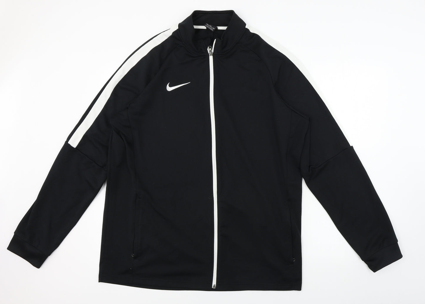 Nike  Mens Black   Full Zip Jumper Size 2XL