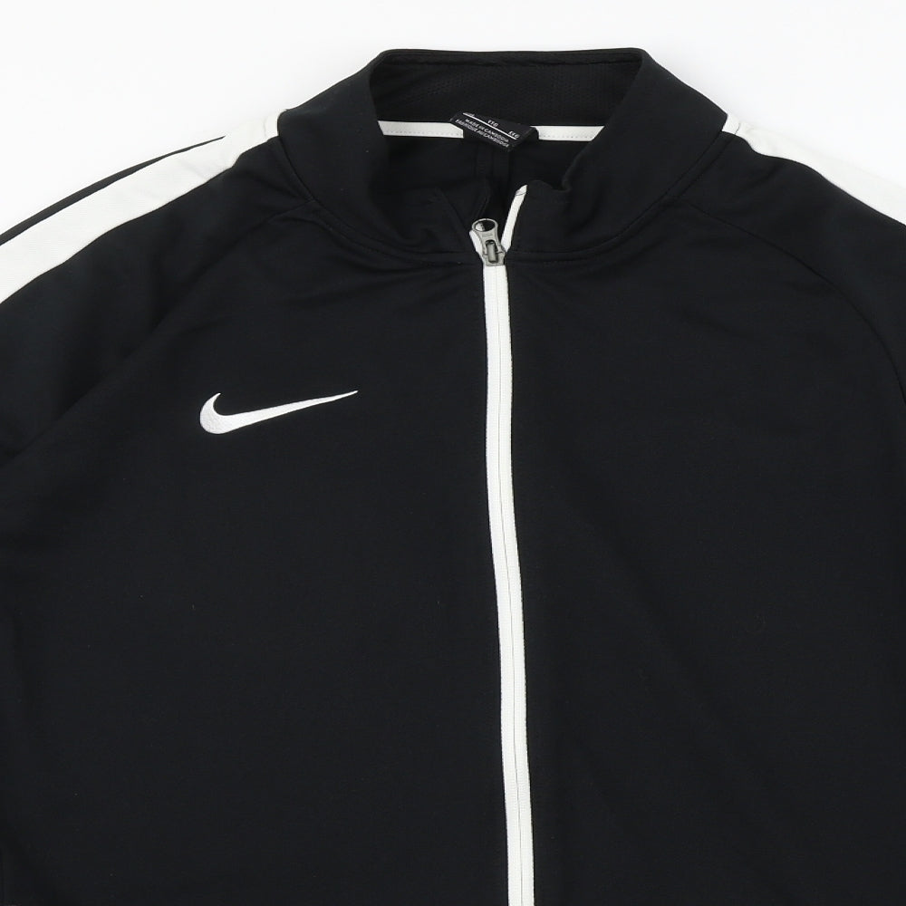 Nike  Mens Black   Full Zip Jumper Size 2XL