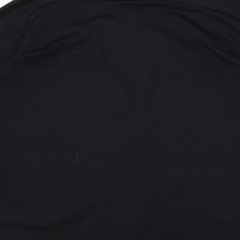 Nike  Mens Black   Full Zip Jumper Size 2XL