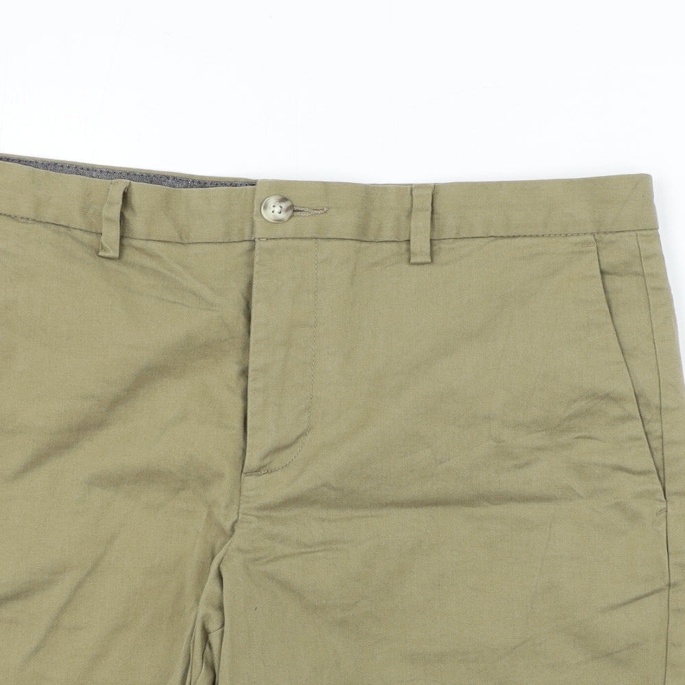 TU Mens Beige   Chino Shorts Size 34 in