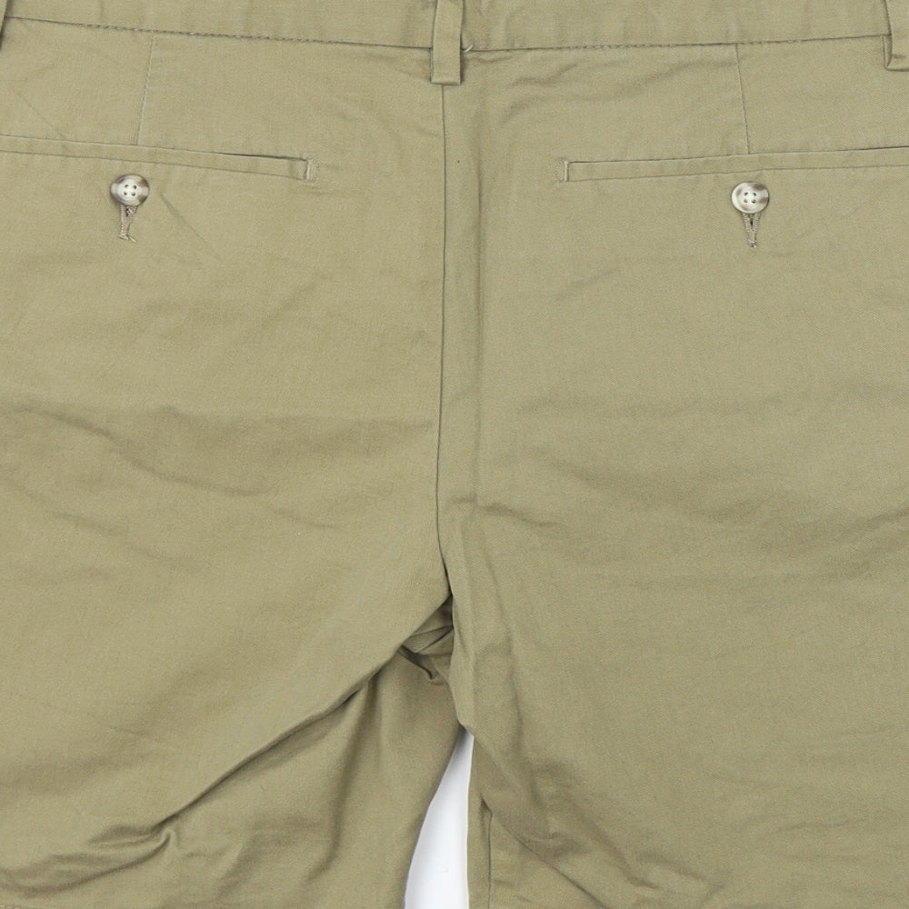 TU Mens Beige   Chino Shorts Size 34 in