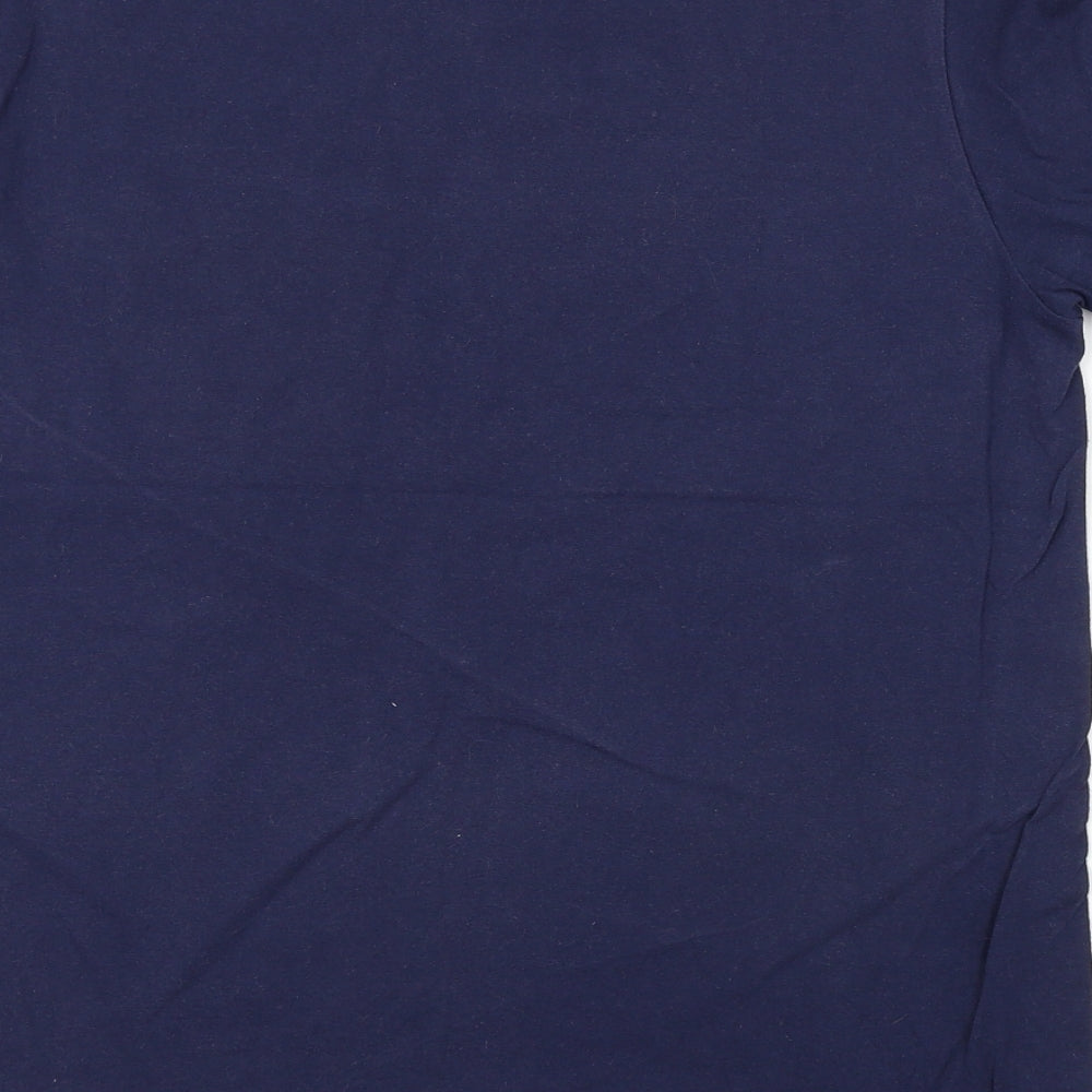 Gildan Mens Blue    T-Shirt Size L  - James Bond