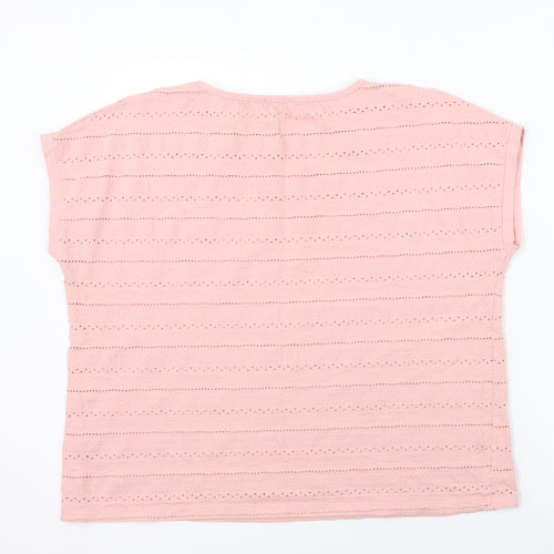collection Womens Pink   Basic T-Shirt Size 16