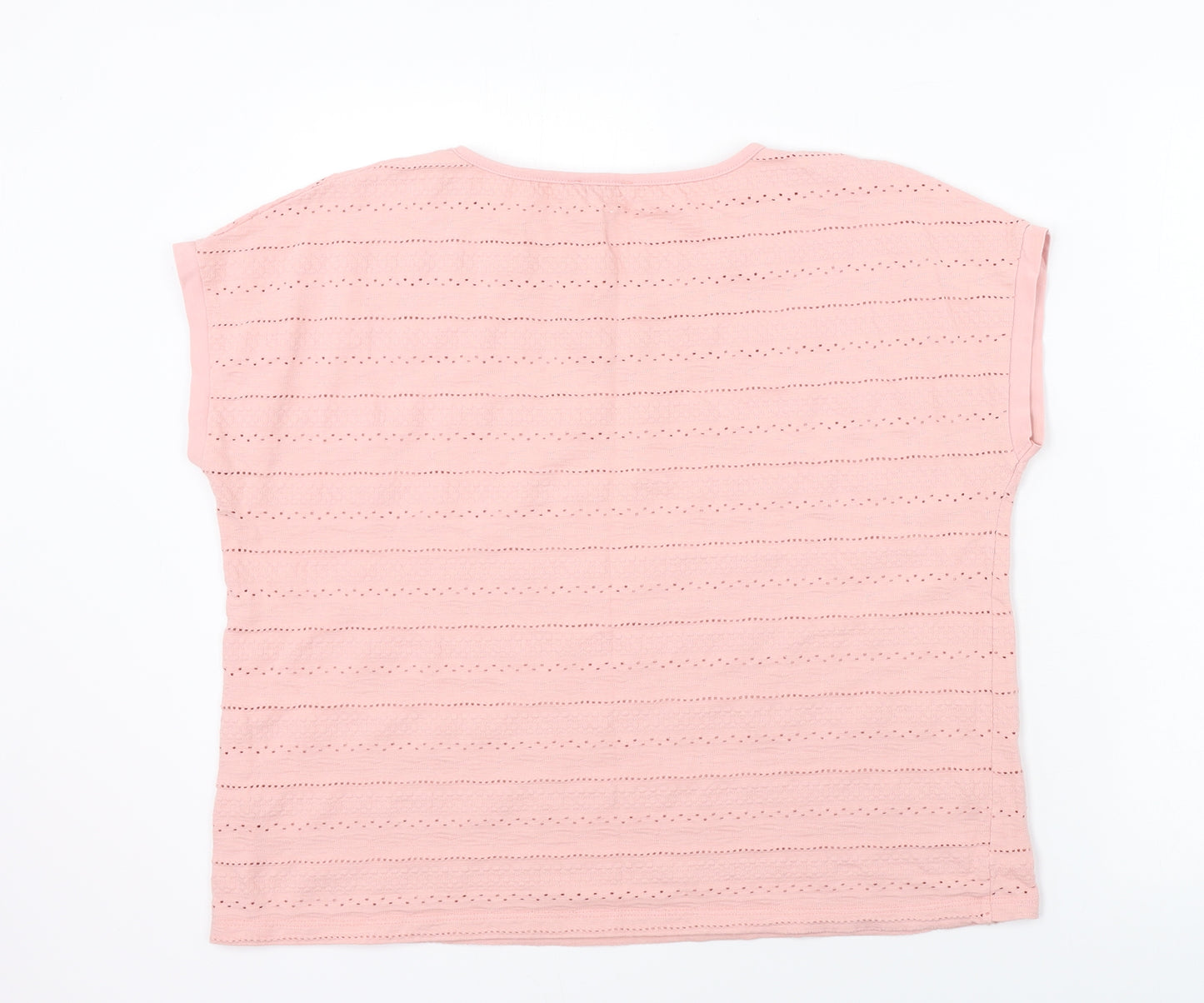 collection Womens Pink   Basic T-Shirt Size 16