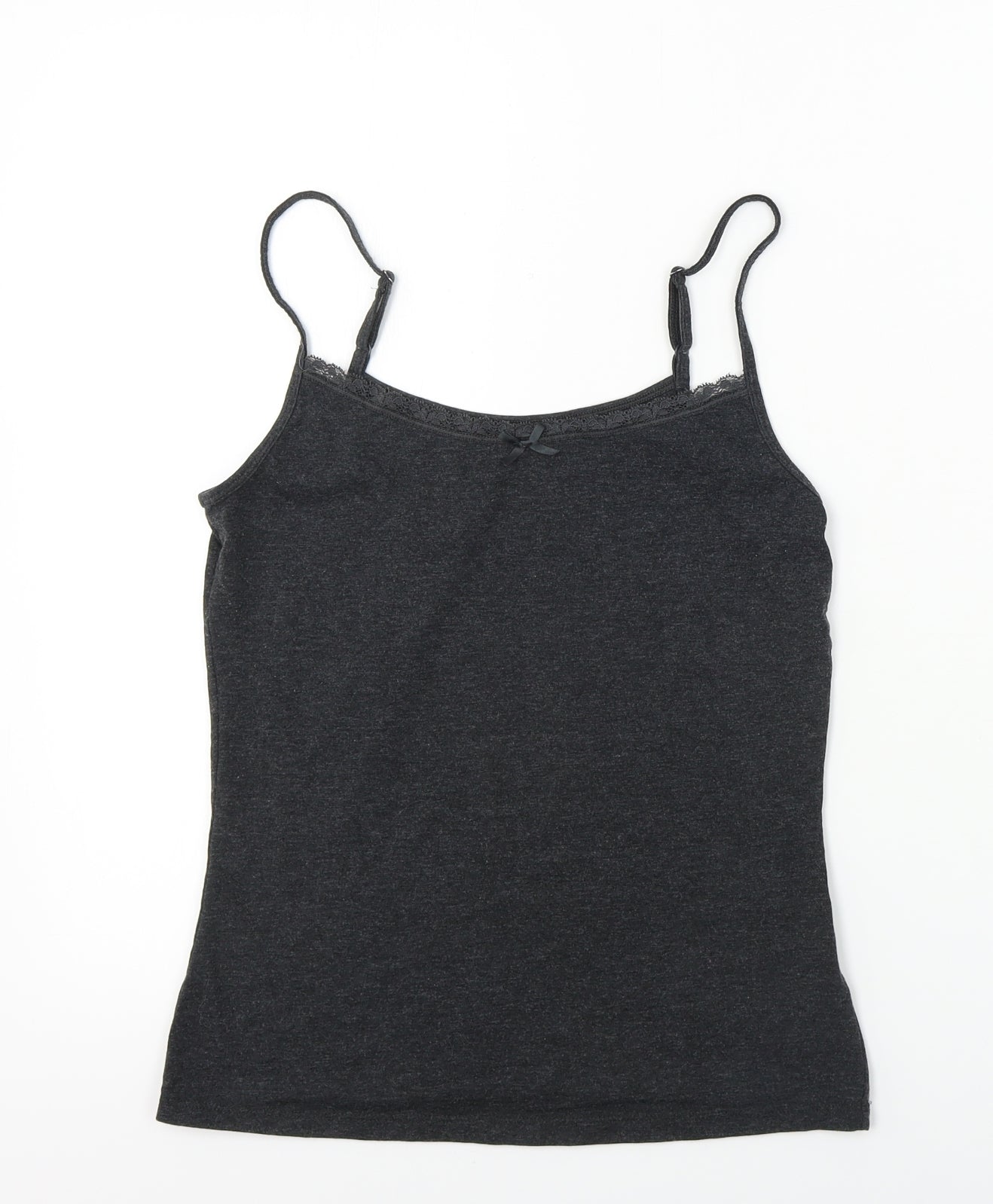 George  Womens Black   Basic Tank Size 10