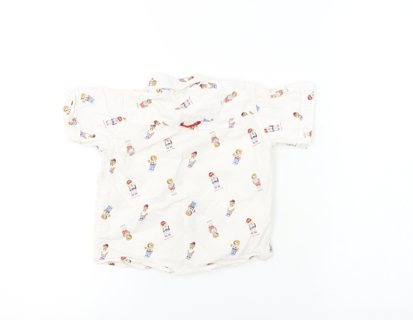 Harmont & Blaine  Boys White   Basic Button-Up Size 2-3 Years
