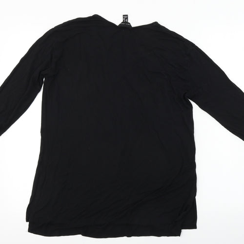 New Look  Womens Black   Basic T-Shirt Size 12