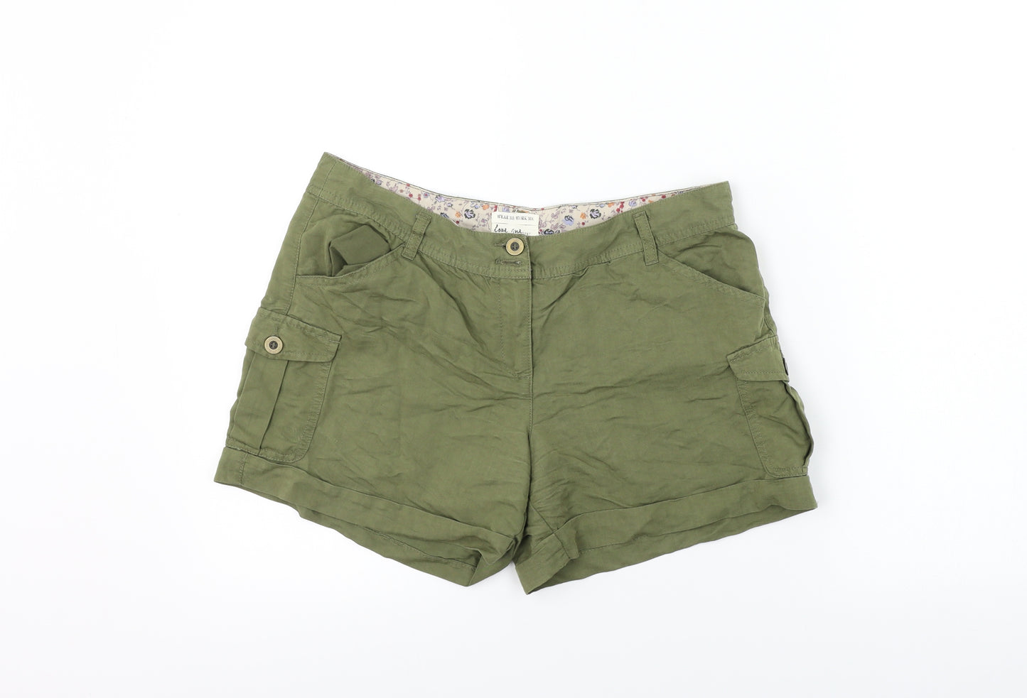 New Look  Womens Green   Chino Shorts Size 12