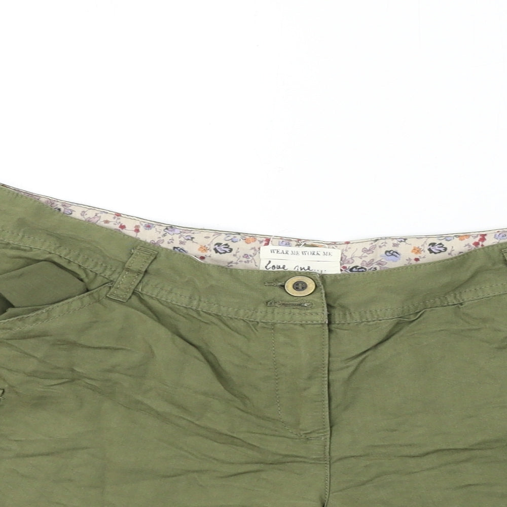 New Look  Womens Green   Chino Shorts Size 12