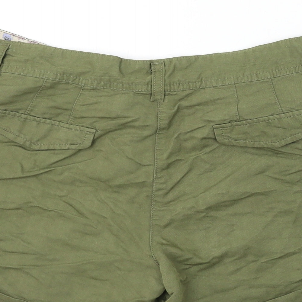 New Look  Womens Green   Chino Shorts Size 12