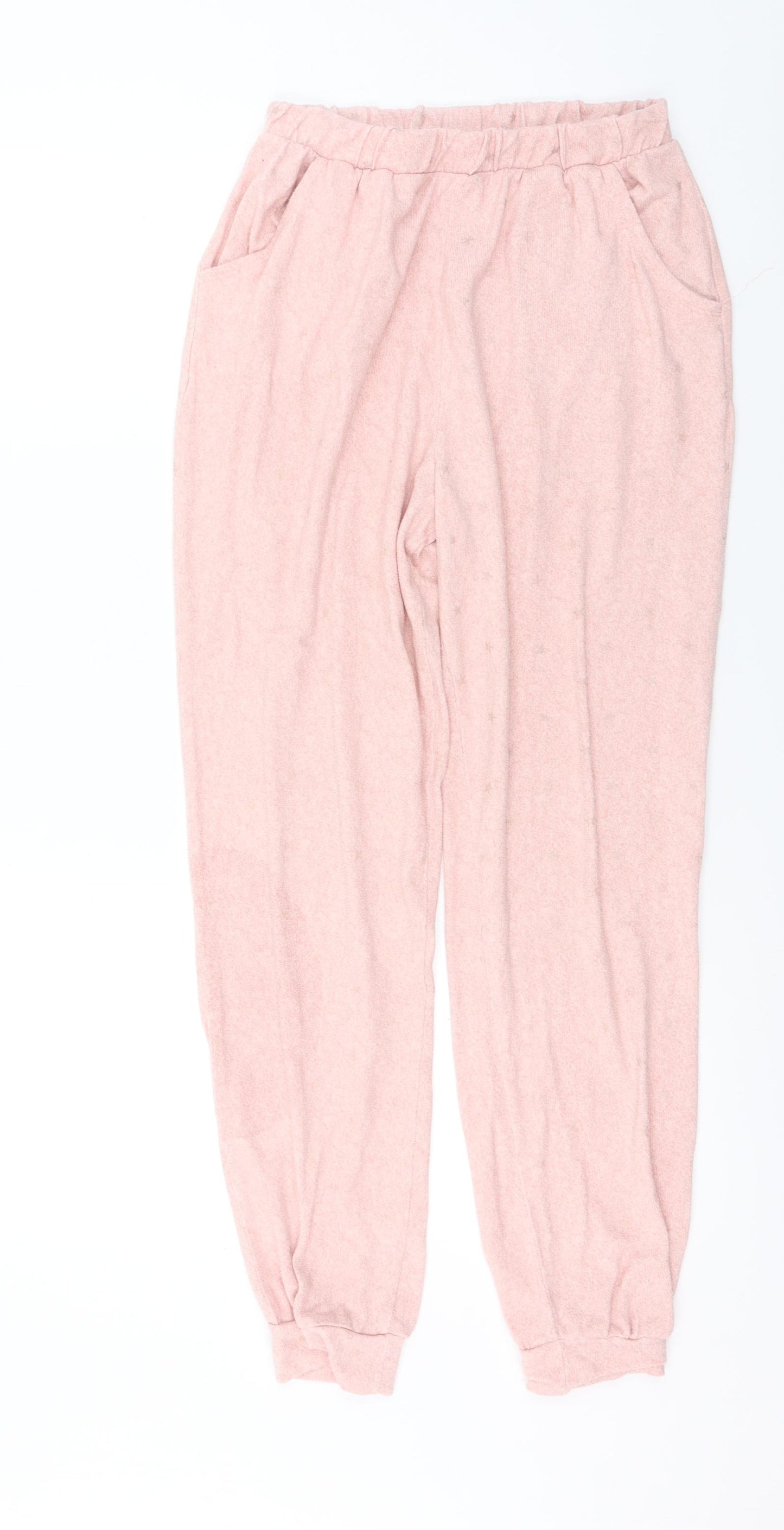 ANYA MADSEN  Womens Pink   Sweatpants Trousers Size 10 L24 in