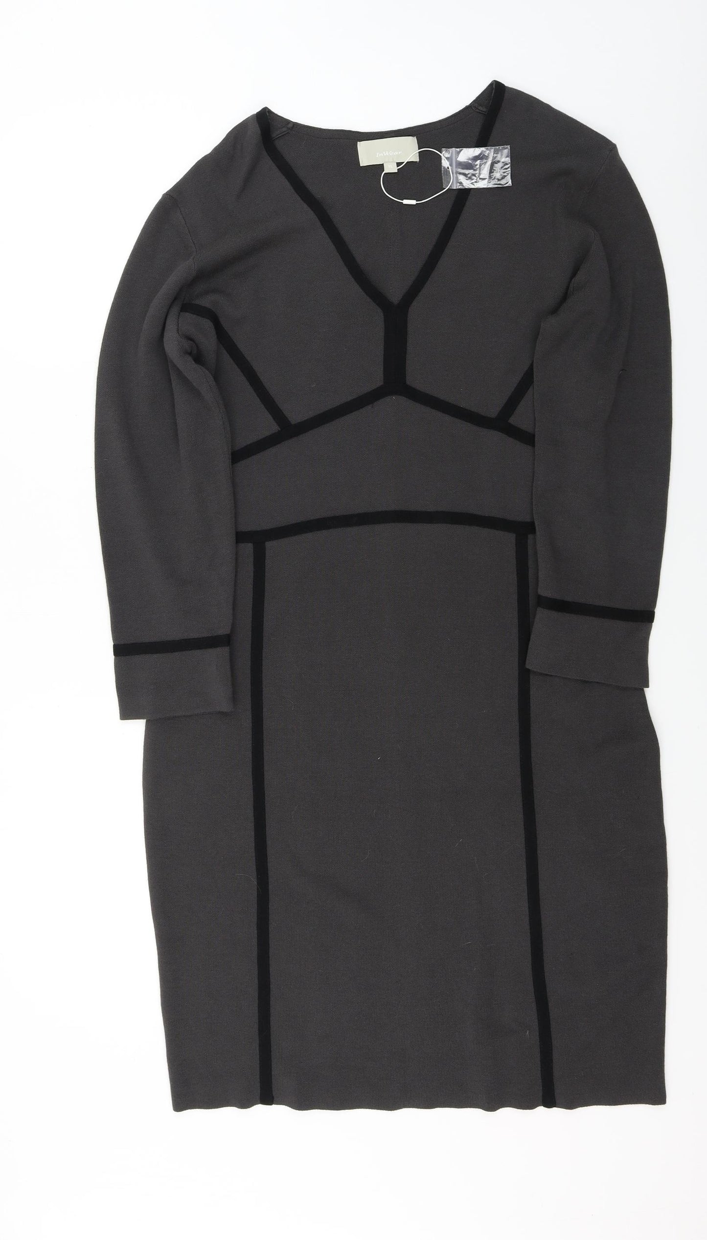 in wear  Womens Grey   Bodycon  Size XL