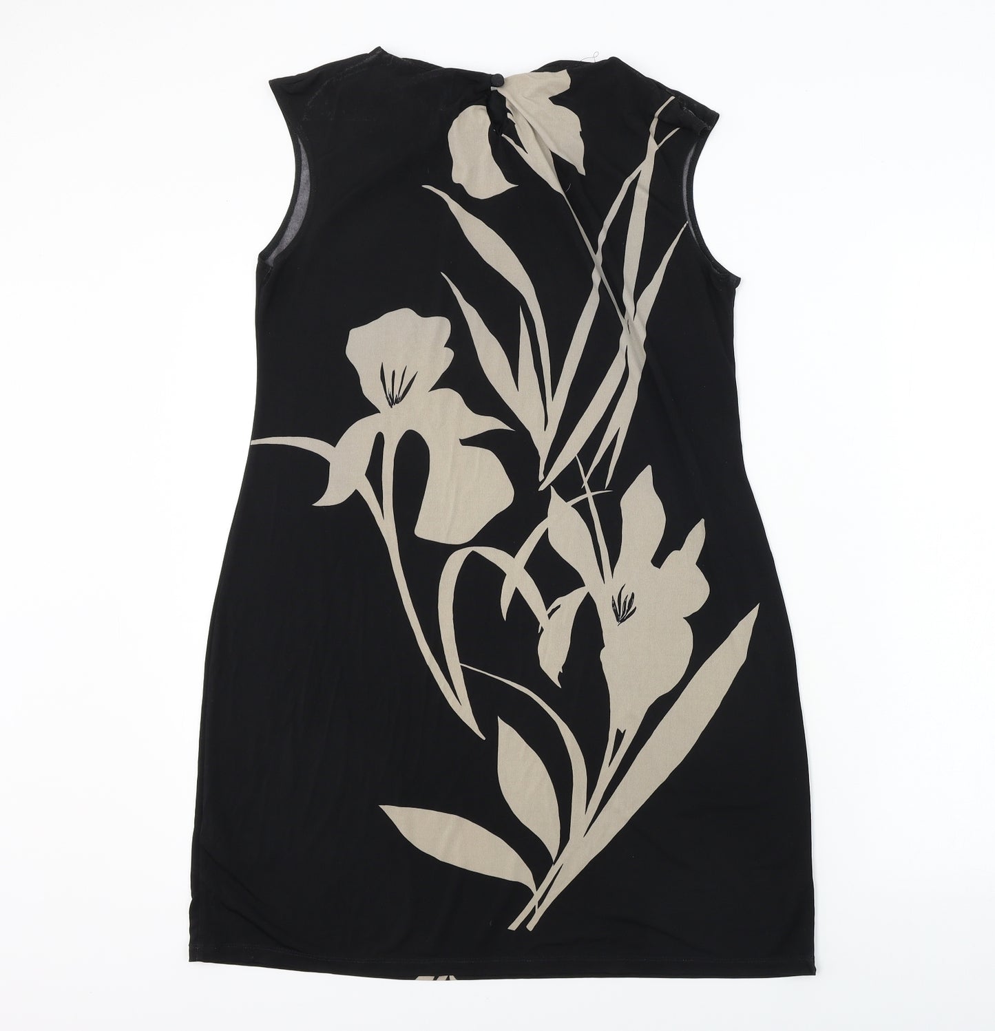 Wallis  Womens Black Floral  Basic Blouse Size 12