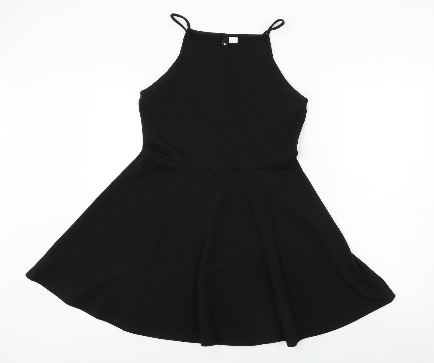 H&M  Womens Black   A-Line  Size 18