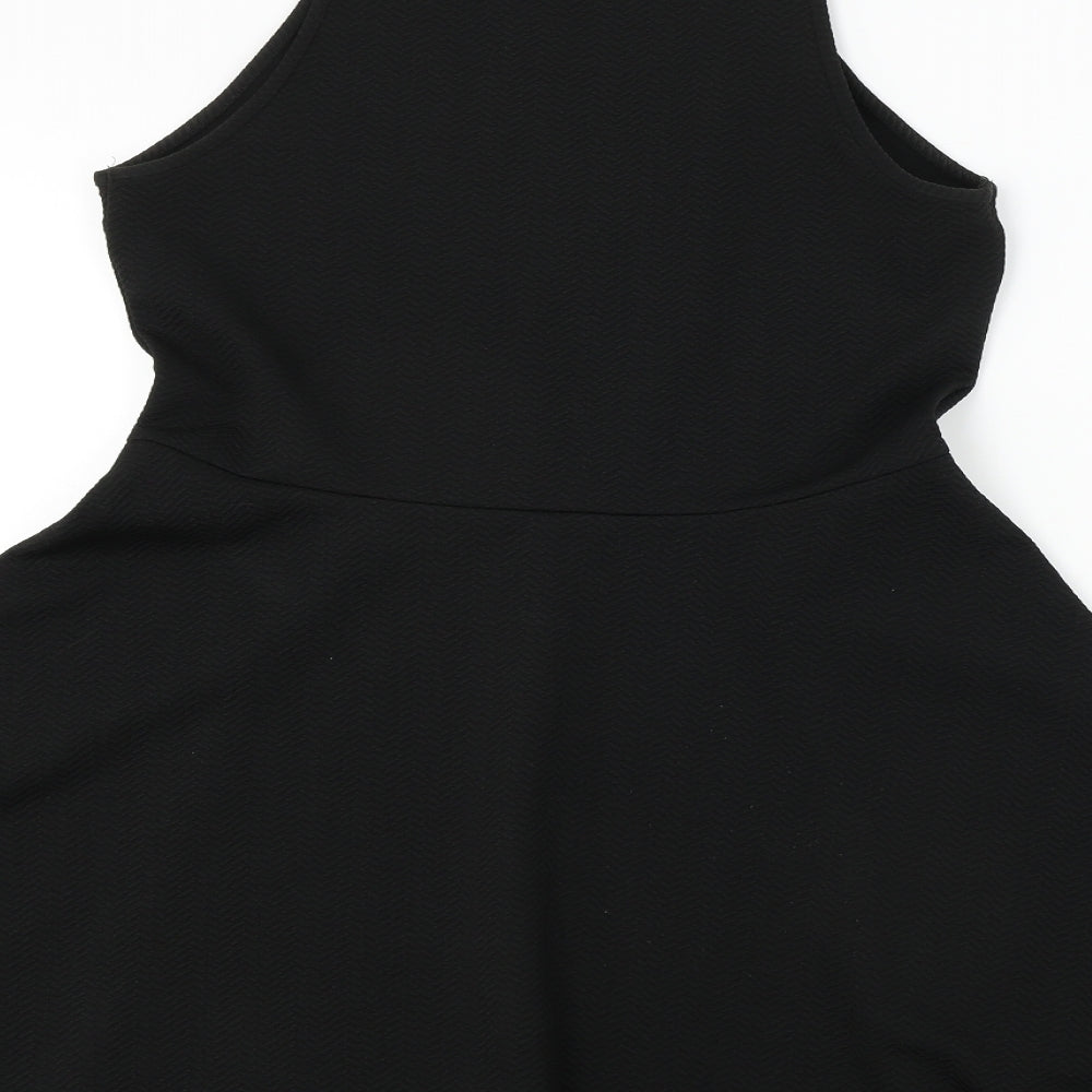 H&M  Womens Black   A-Line  Size 18