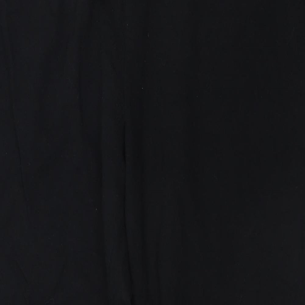 George  Womens Black   Sweatpants Trousers Size 16 L25 in