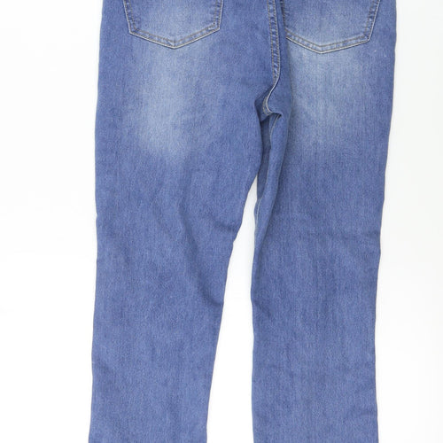 Boohoo  Womens Blue   Skinny Jeans Size 10 L26 in