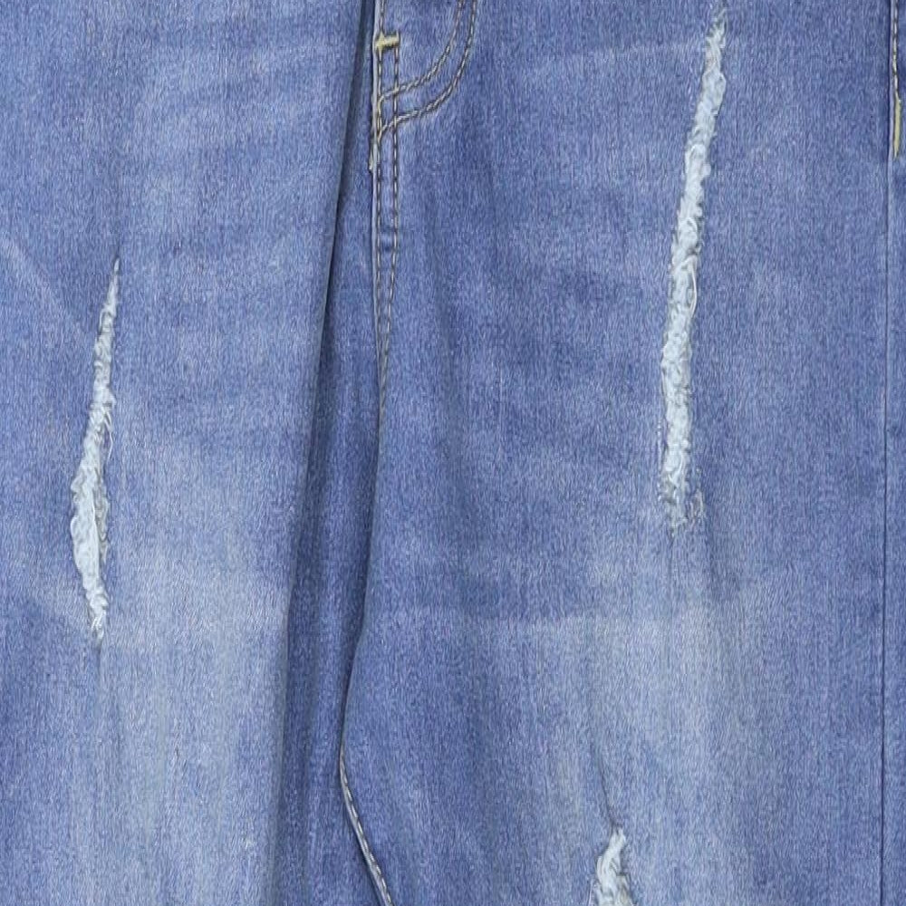 Boohoo  Womens Blue   Skinny Jeans Size 10 L26 in