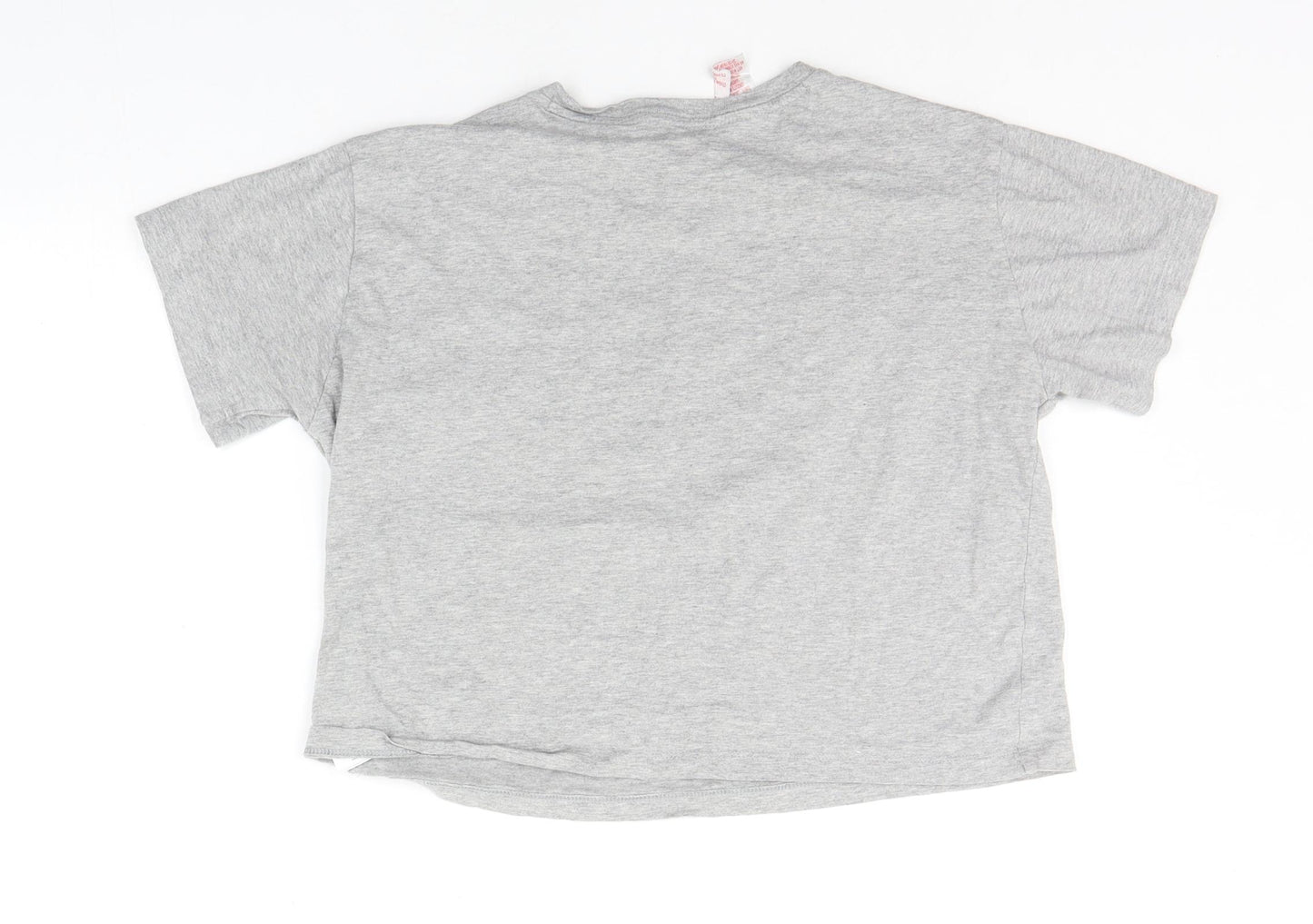 adidas Girls Grey   Basic T-Shirt Size 12-13 Years