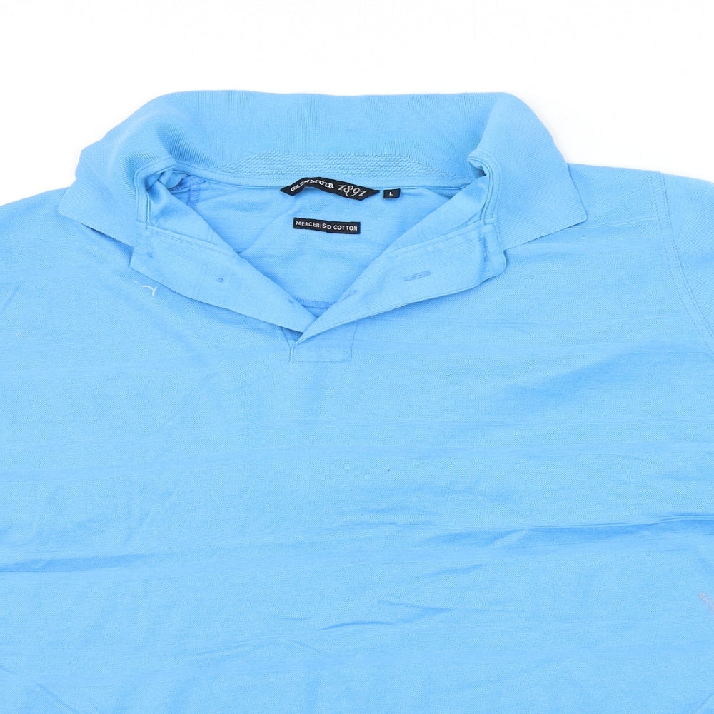 Glenmuir Mens Blue    Polo Size L