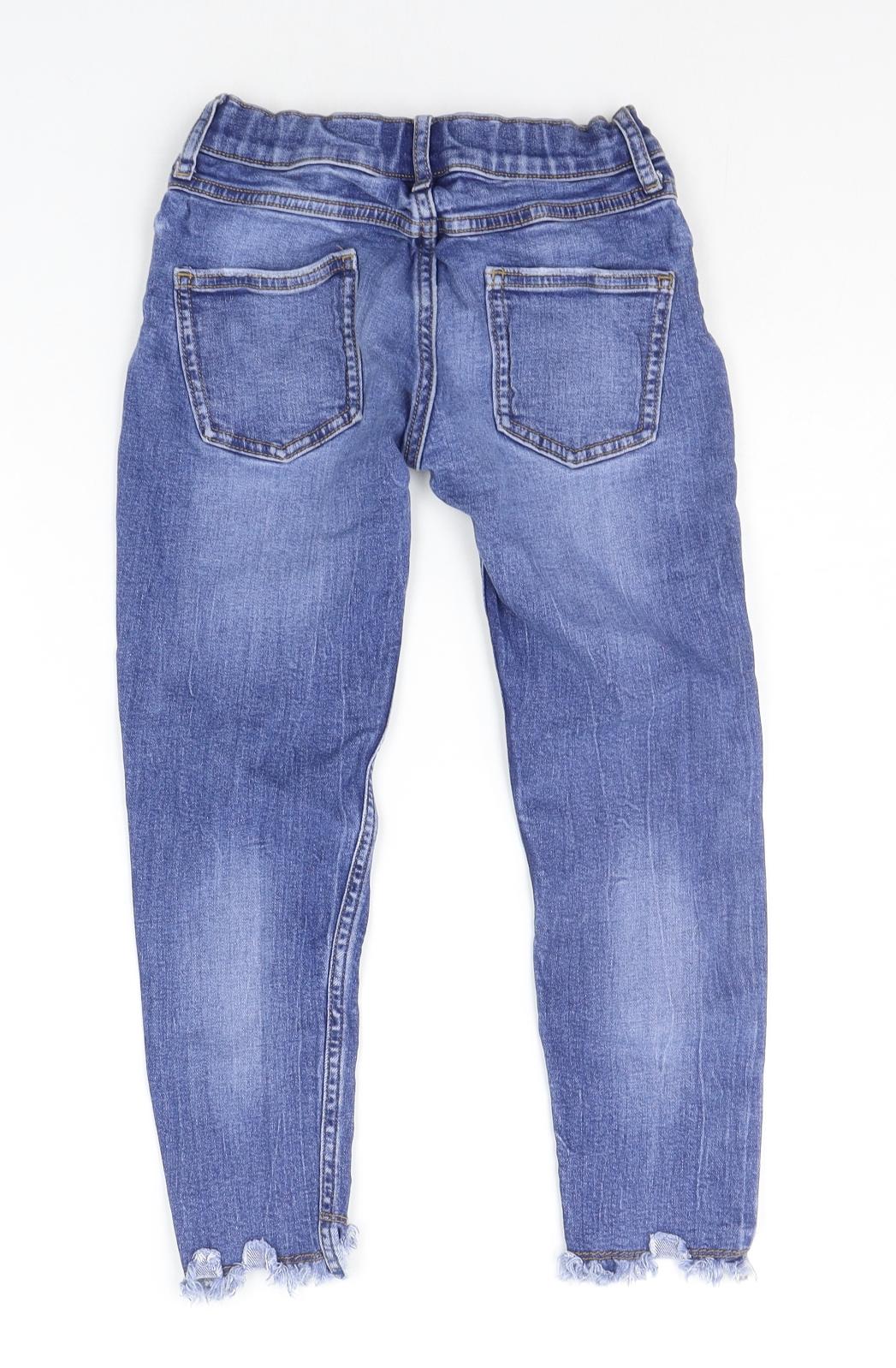 F&F Boys Blue   Straight Jeans Size 8-9 Years