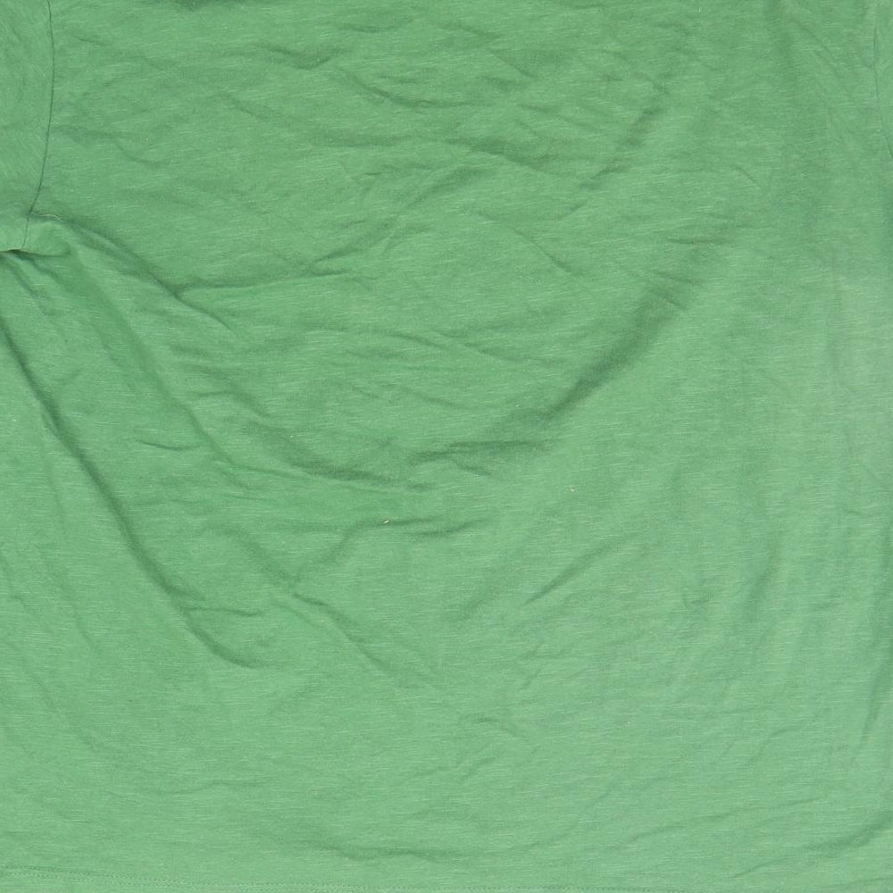 Zara Boys Green   Basic T-Shirt Size 13-14 Years