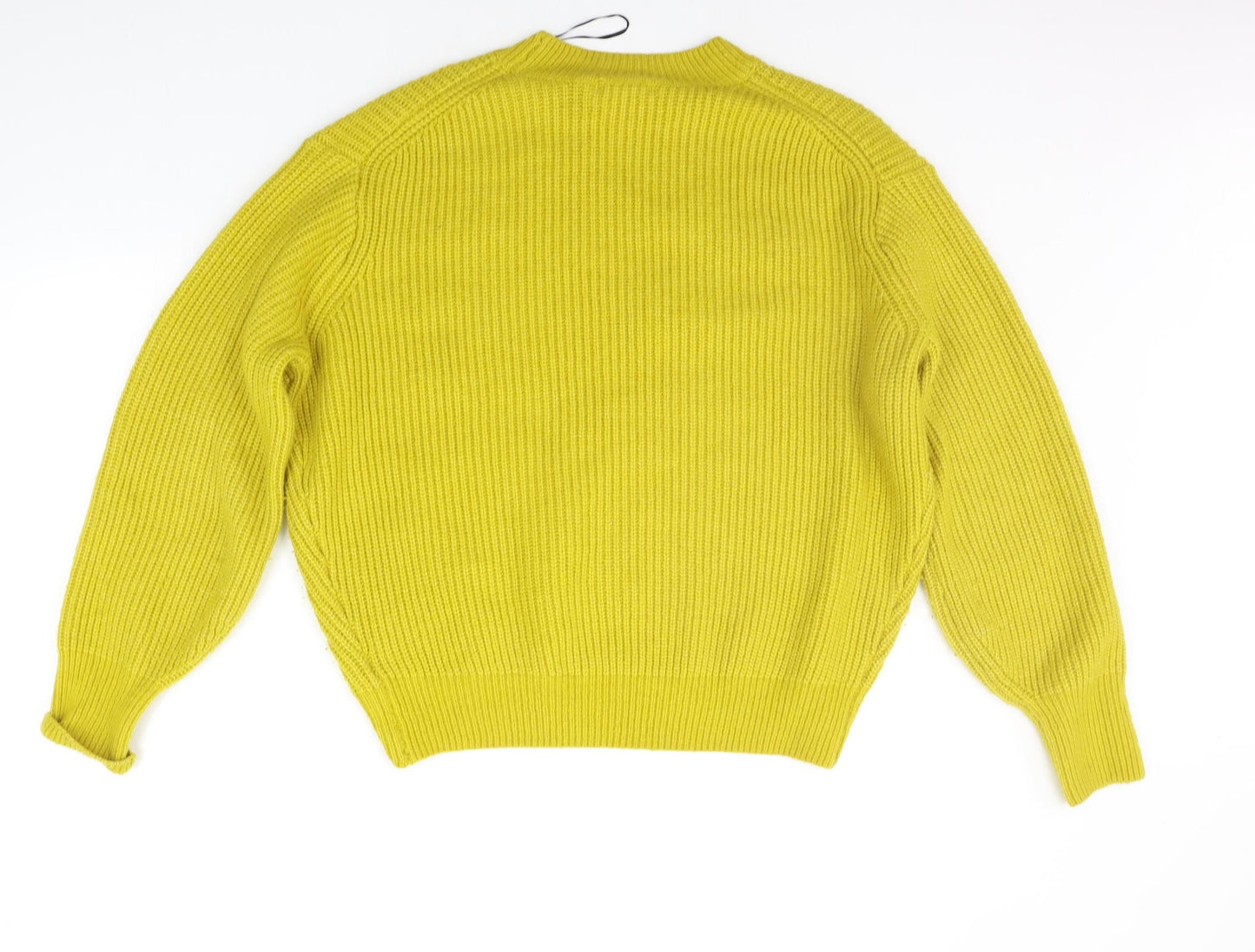 H&M Womens Yellow   Pullover Jumper Size XS