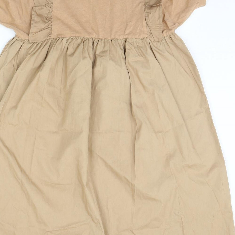 Primark Womens Beige   A-Line  Size 8