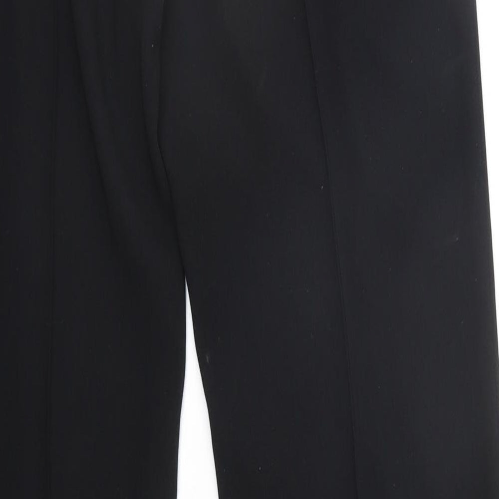 Warehouse Womens Black   Trousers  Size 10 L31 in