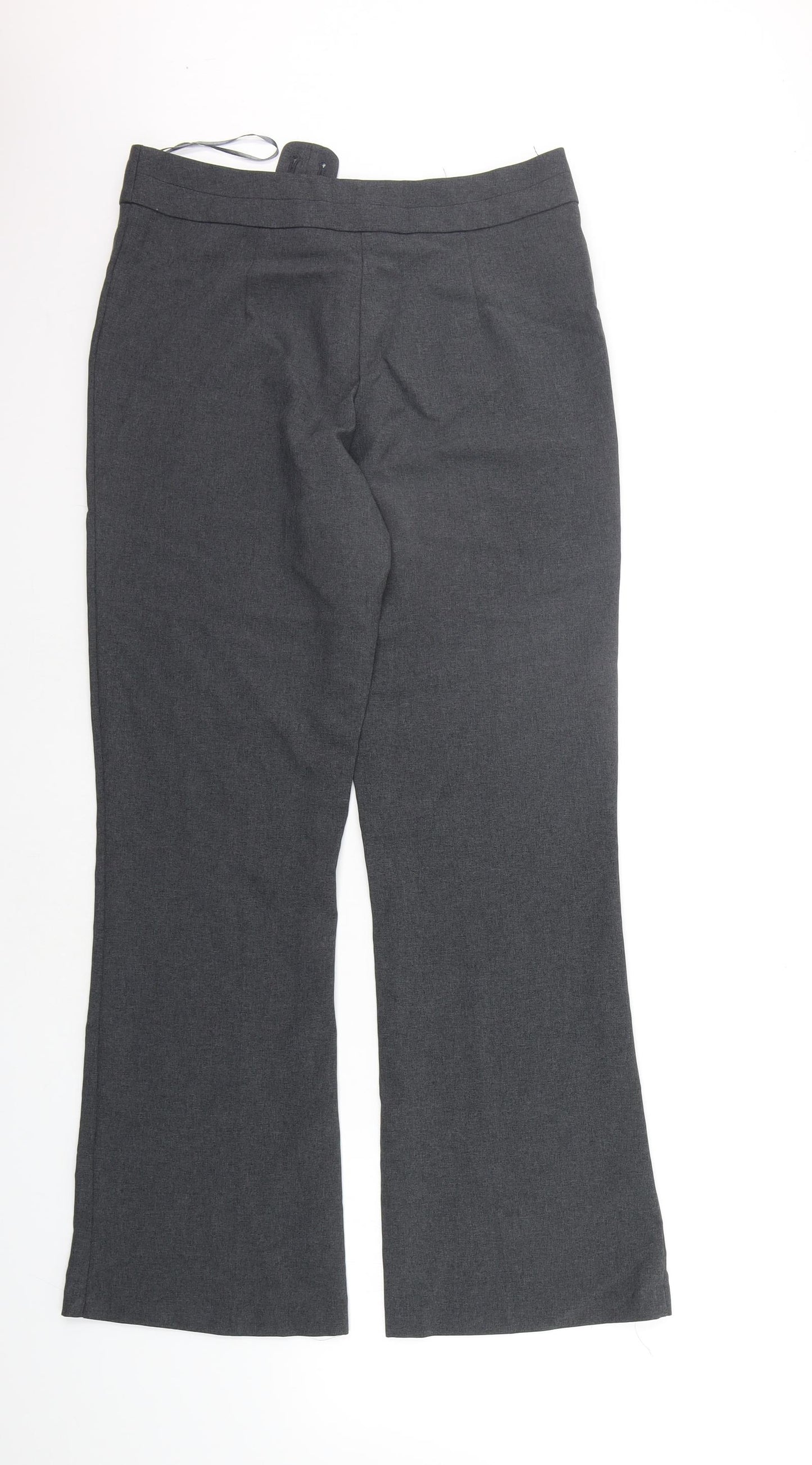George Womens Grey   Trousers  Size 10 L28 in