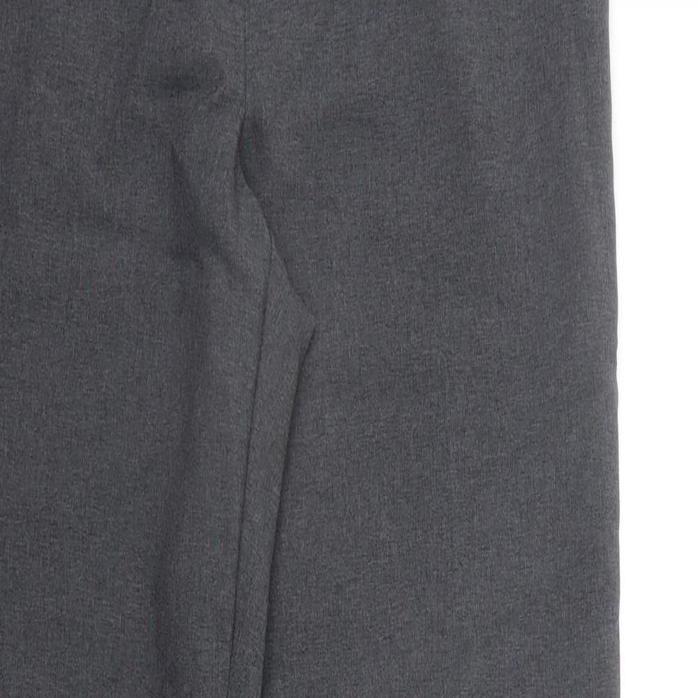 George Womens Grey   Trousers  Size 10 L28 in
