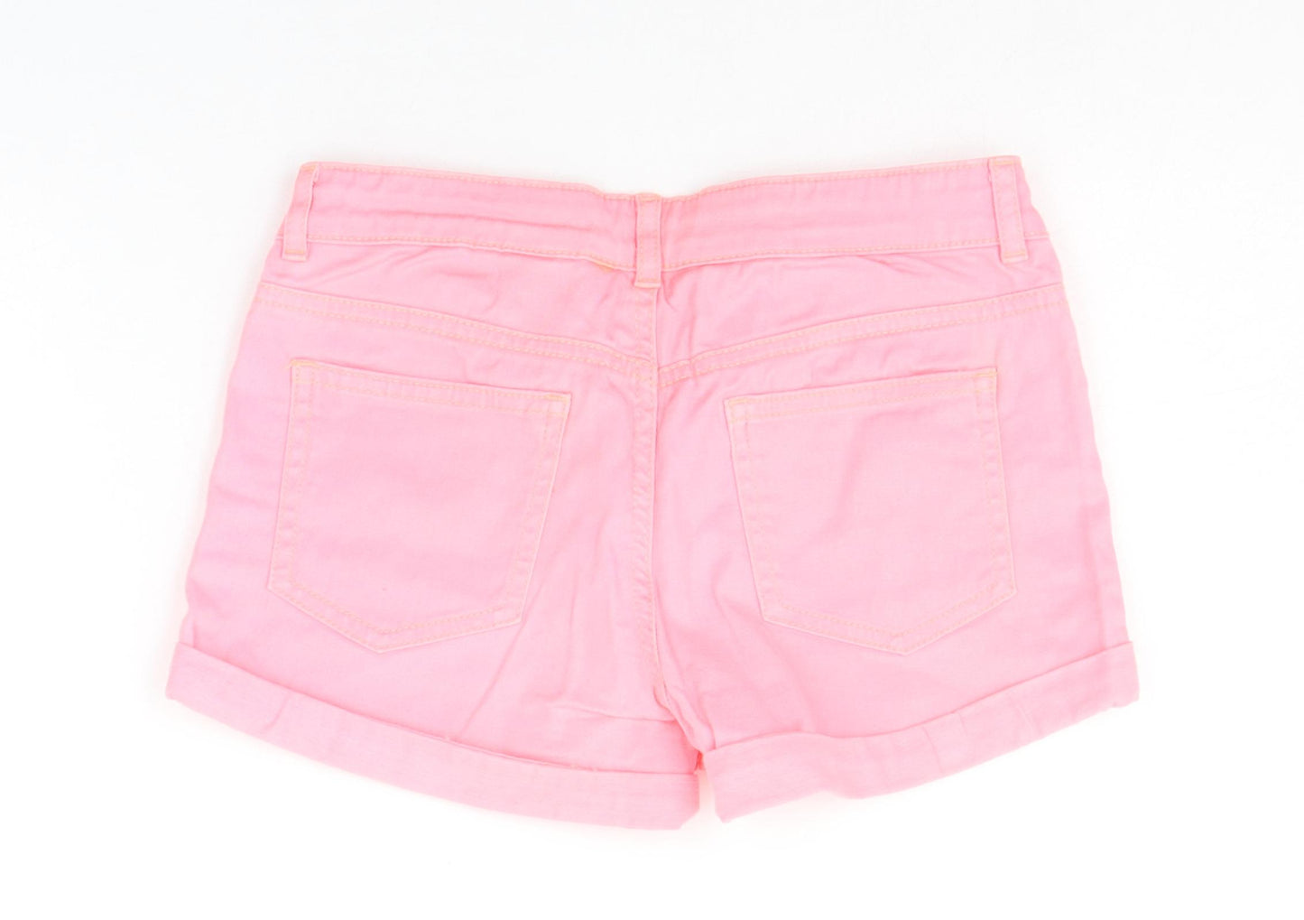 H&M Girls Pink   Chino Shorts Size 11-12 Years