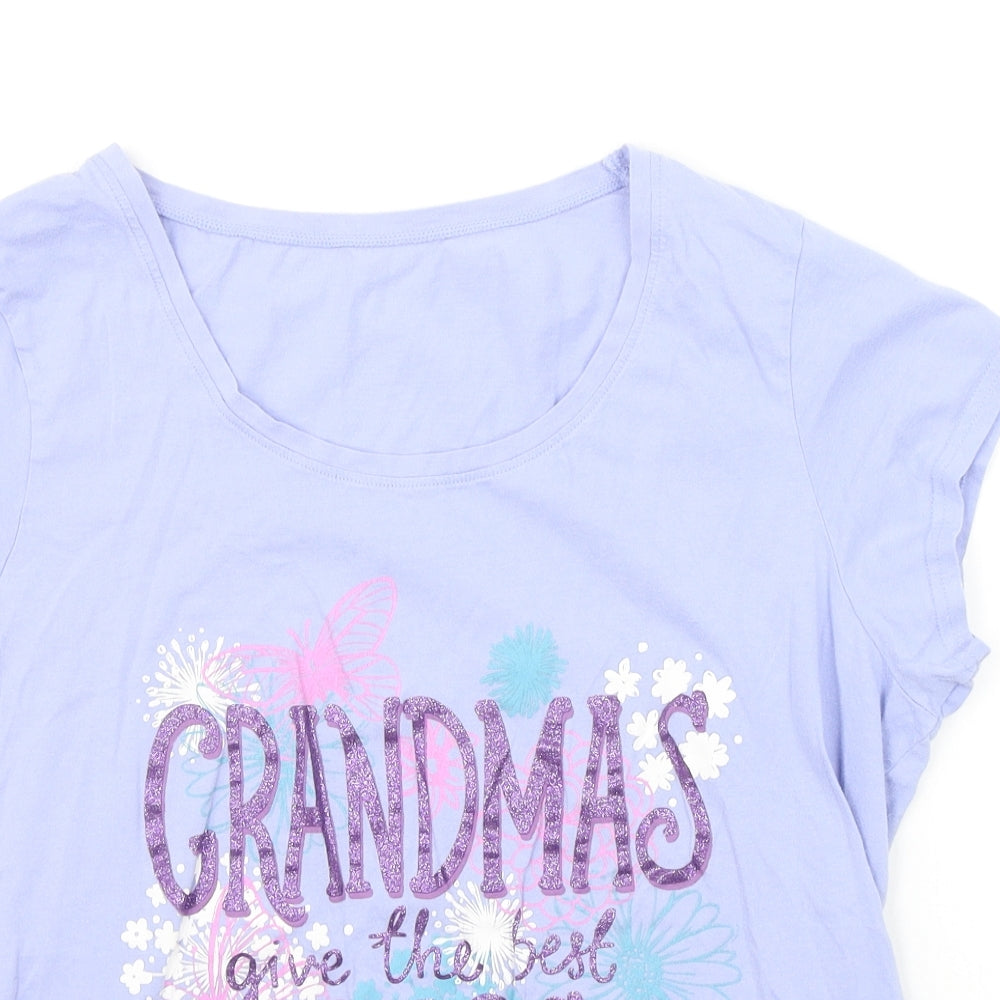 George Womens Blue   Basic T-Shirt Size 20