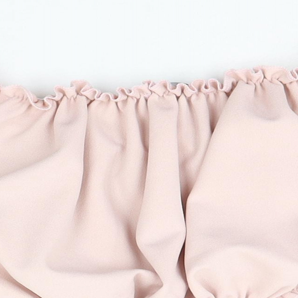 New Look Womens Pink   Basic Blouse Size 8