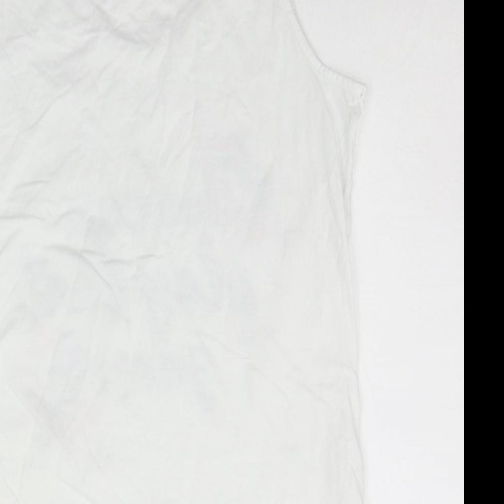 George Womens White   Basic Tank Size 10