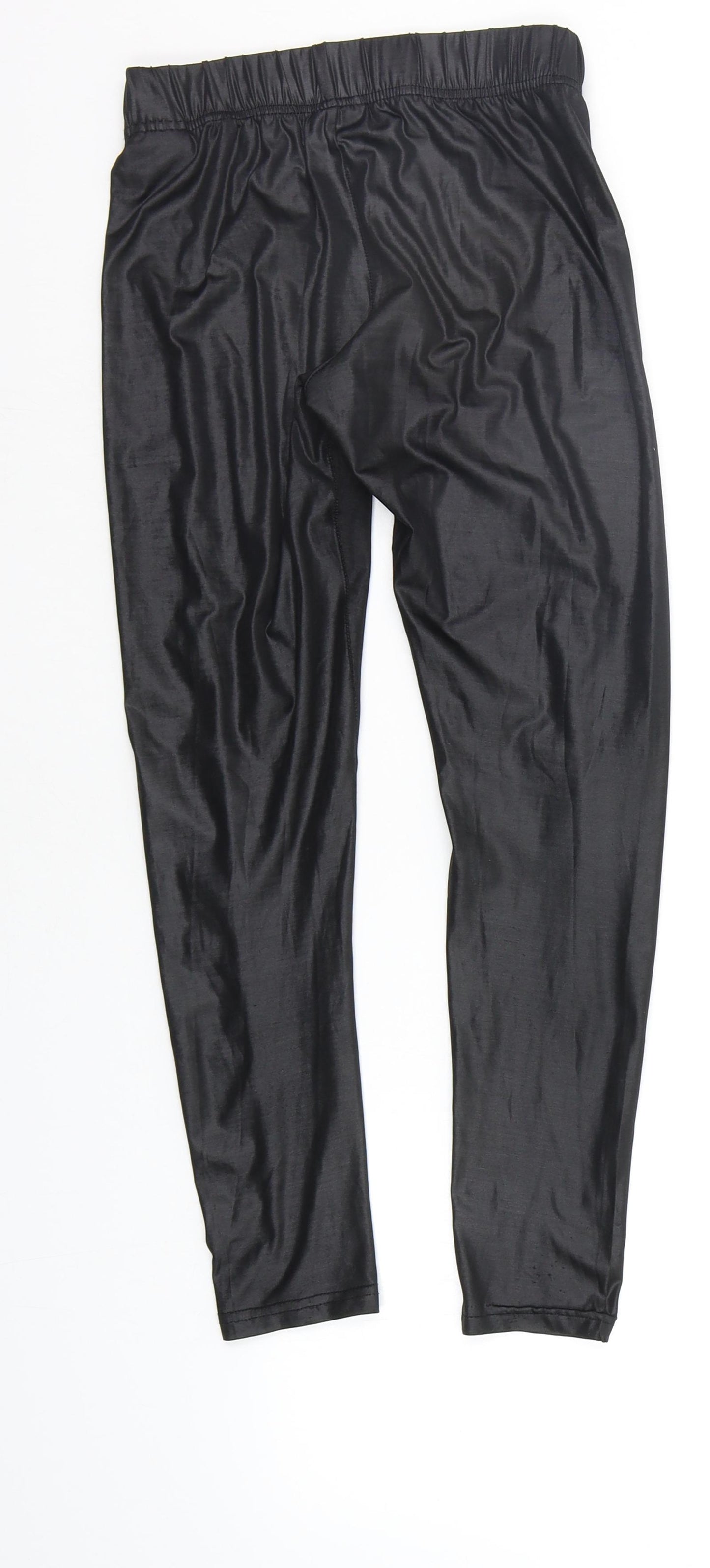 Crash One Girls Black   Jegging Trousers Size 11-12 Years