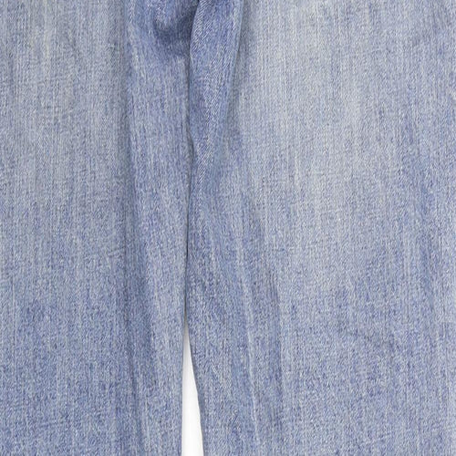 Easy Womens Blue   Straight Jeans Size 36 in L30 in