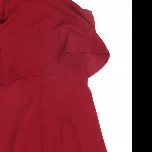 GIRL IN MIND Womens Red   Jumpsuit One-Piece Size 8