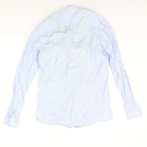 Cedar Wood State Mens Blue    Button-Up Size 15