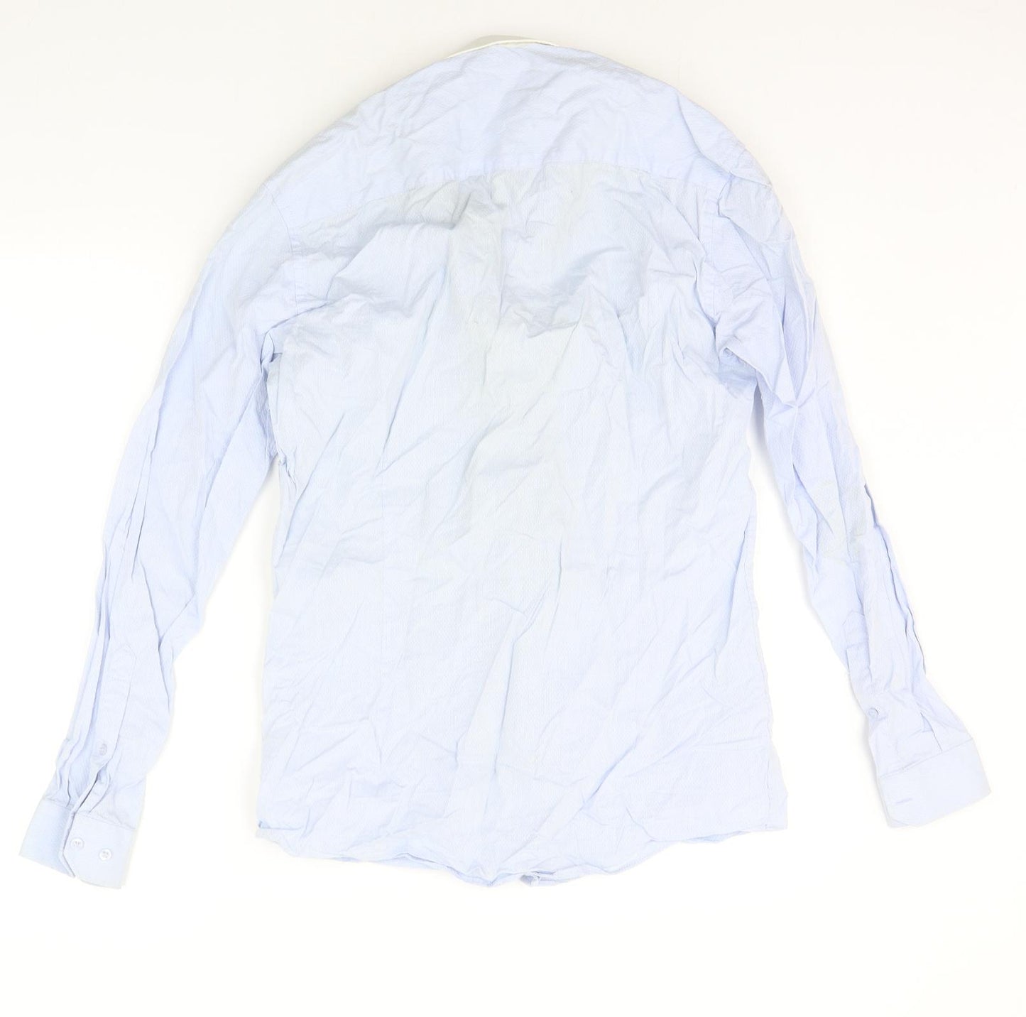 Cedar Wood State Mens Blue    Button-Up Size 15