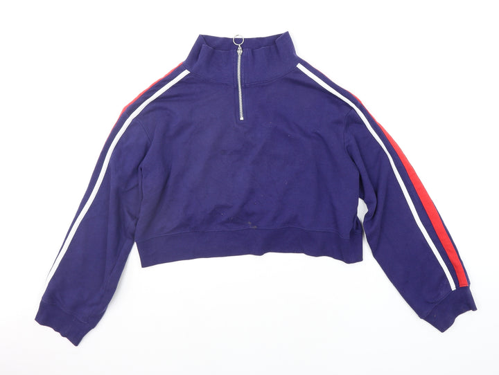 Divided Womens Blue   Pullover Jumper Size S