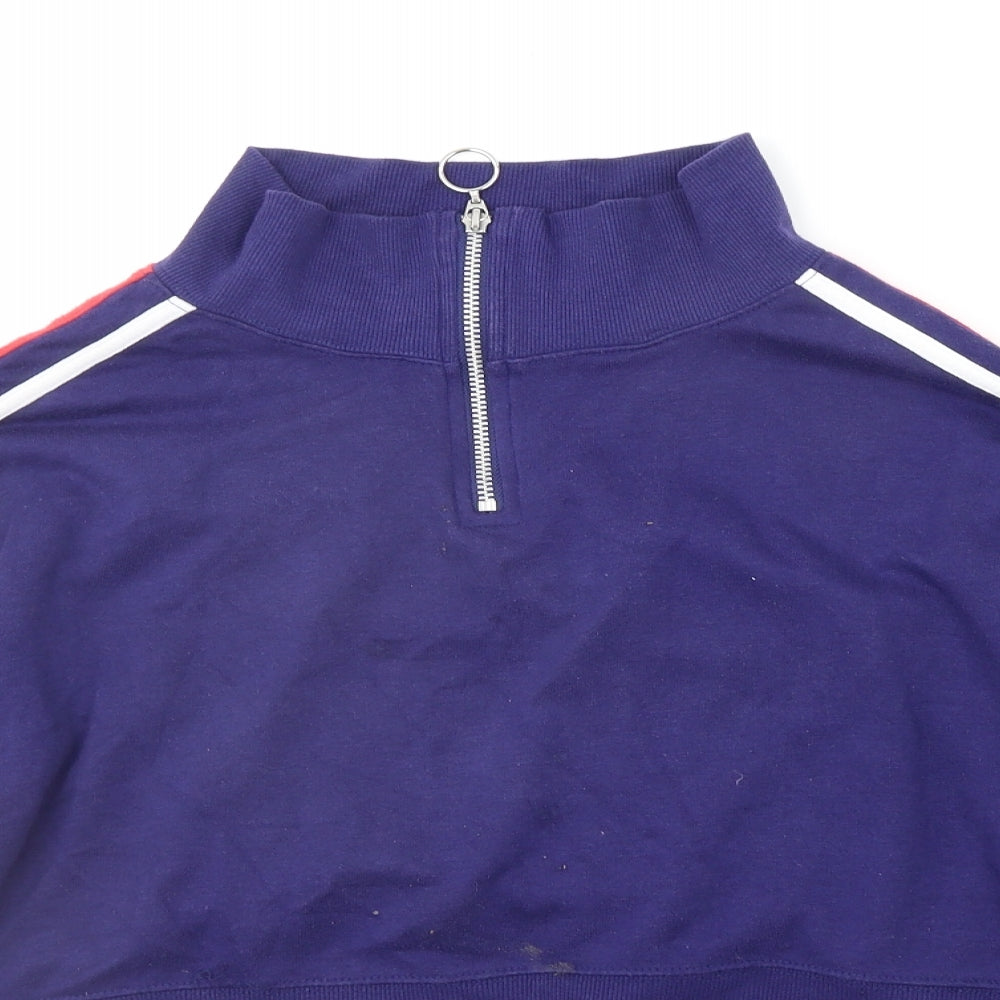 Divided Womens Blue   Pullover Jumper Size S